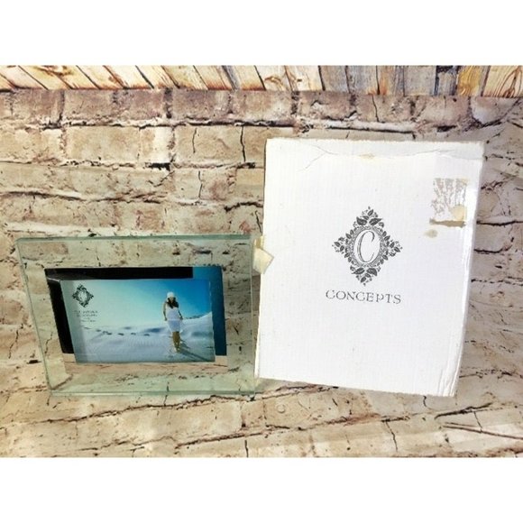 Concepts Beveled Glass Picture Frame - Picture 4 of 12